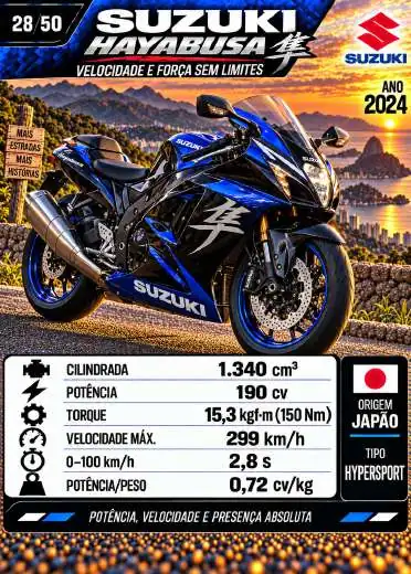 Carta Suzuki Hayabusa